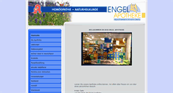 Desktop Screenshot of engel-apothekerot.de